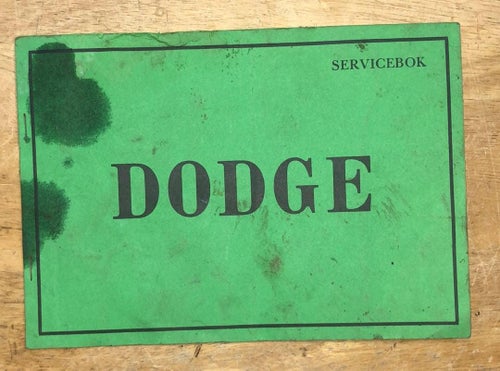 Dodge Seervicebok