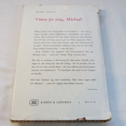 Vänta på mig, Michael - Mary Stolz