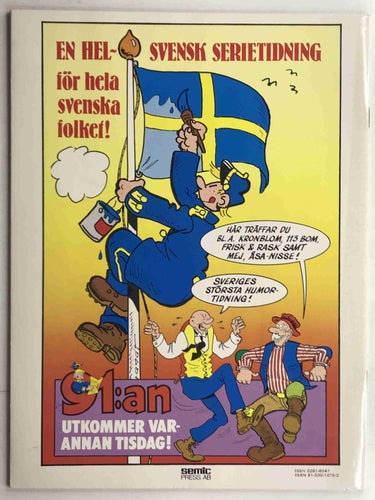 91:an Karlsson Julalbum 1987: FN-VF (variant 2)