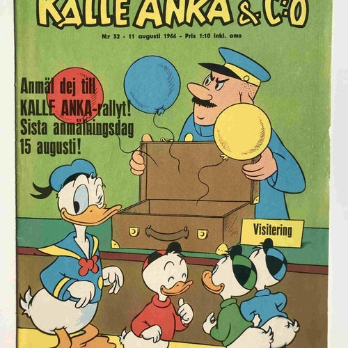 Kalle Anka - 1966:32 FN-VF