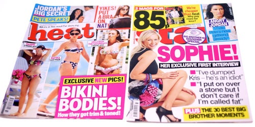 Heat/Star Magazine-2 magazines included-September 2009-NEW-Weight 508g-FREE POST