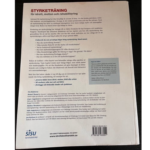 Styrketräning för idrott, motion och rehabilitering - 2008