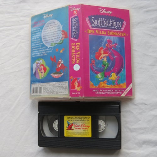 Den Lilla Sjöjungfrun: Den Vilda Sjöhästen - VHS