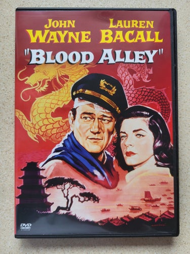 Blood Alley - John Wayne, INGEN SVENSK TEXT, REGION 1 - RARE