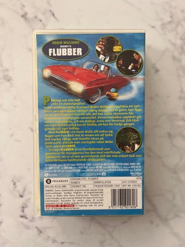 Disney's Flubber VHS