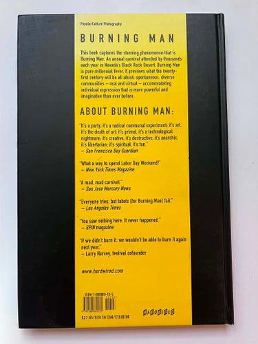 Plunkett & Wieners - Burning man (kartonnage) bok