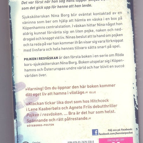 Pojken i resväskan av Lene Kaaberbøl & Agnete Friis, 2013, Debutbok