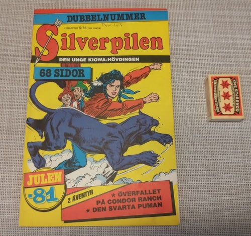 Silverpilen - Dubbelnummer - Den unge Kiowahövdingen, julen 1981