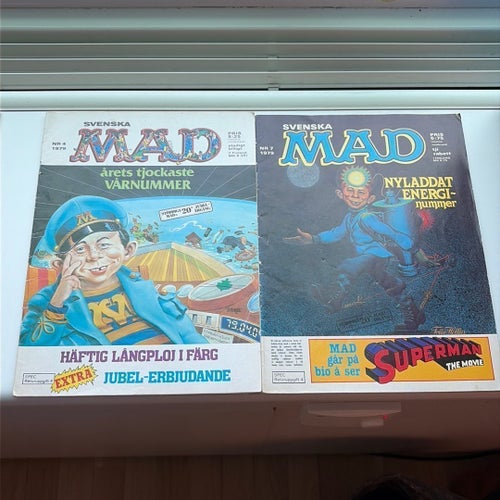 Svenska MAD-tidningar från 1979