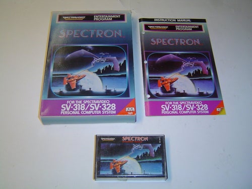 Spectron SVI Spectravideo 318 328 Kassett Komplett