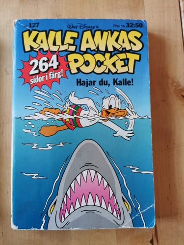 KALLE ANKAS POCKET - Nr 127 - Hajar du, Kalle!