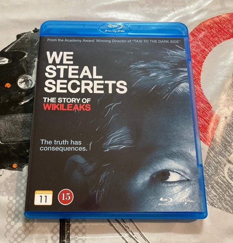 WE STEAL SECRETS - THE STORY OF WIKILEAKS (2013) SVENSK UTGÅVA I NYSKICK!