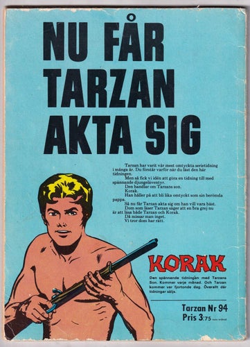 Tarzan Stort Special Nummer 1972 Album