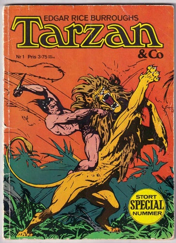 Tarzan Stort Special Nummer 1972 Album