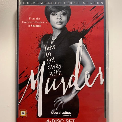 HOW TO GET AWAY WITH MURDER- FIRST SEASON / SÄSONG 1. 4-DVD BOX -15. CRIME