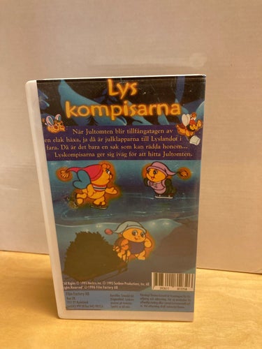 Lyskompisarna på äventyr VHS