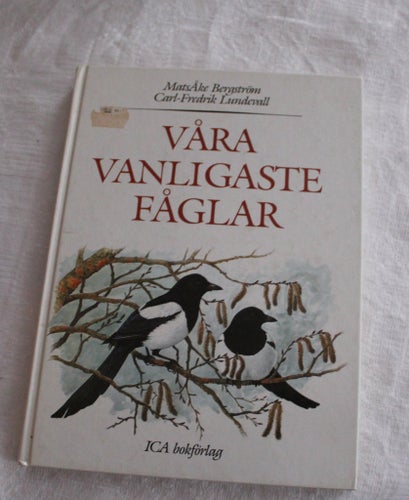 Våra vanligaste fåglar (1988) Bergström/Lundevall