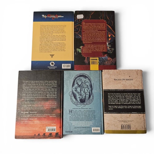 Fantasybok-paket – Sagan om Ringen, Iggulden, Williams m.fl. (5 st)