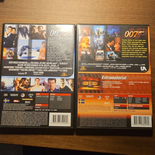 James Bond 007 - Die Another Day & Iskallt Uppdrag - DVD