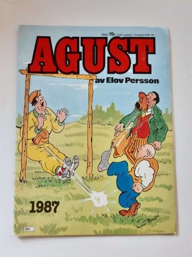 Agust av Elov Persson - 1987 Seriealbum