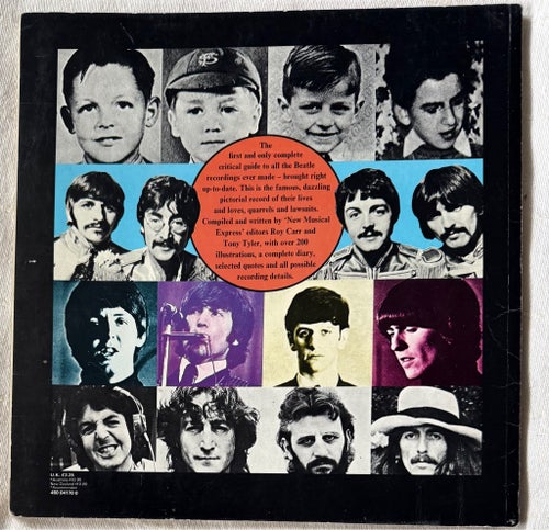 THE BEATLES AN ILLUSTRATED RECORD av Roy Carr & Tony Tyler, 1978