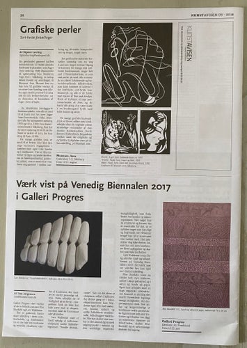 Tintin - Konsttidning/katalog "Hergé på Brandts i Odense"