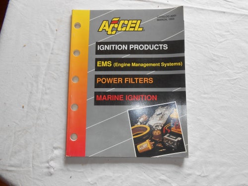 ACCEL Ignition Products Katalog 1993