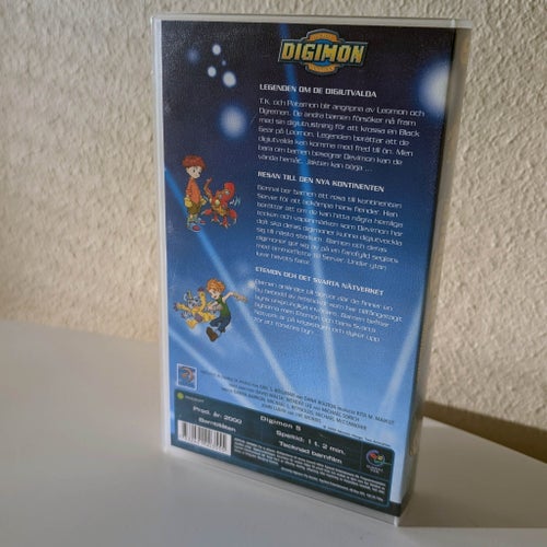 Digimon 5 - Den Nya Kontinenten (VHS) - Svensk utgåva