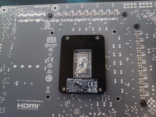 ASUS ROG Strix B660-G Gaming WiFi moderkort med Intel Core i7-12700K processor