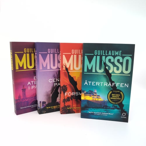 Guillaume Musso: Återträffen / Försvunnen / Central Park / En ateljé i Paris