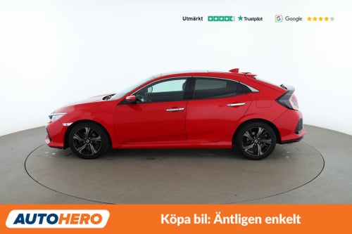 Honda Civic 1.5 i-VTEC Prestige / Taklucka, GPS, Skinn