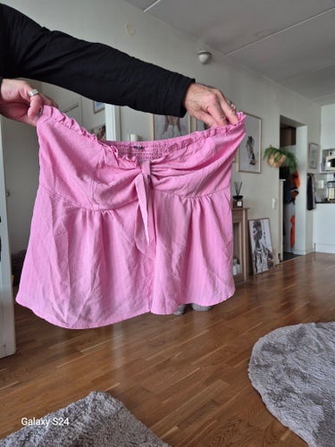 Rosa bandau topp Xl