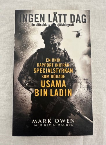 Ingen lätt dag – Mark Owen • SEAL Team Six / Usama bin Ladin