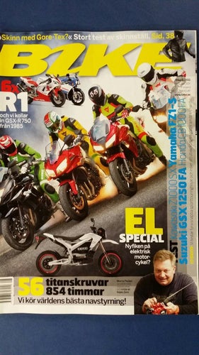 Bike 8 2011: Suzuki GSX-R 750, KTM 125 Duke, beg Yamaha YZF R1 + Honda CB 1300