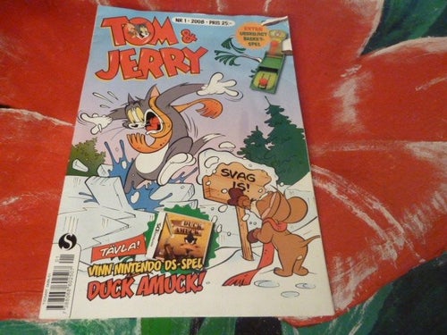 TIDNING, TOM & JERRY, NR 1 - 2008