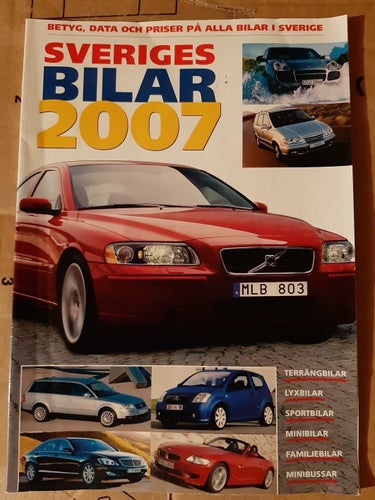 Sveriges Bilar 2007 - bilkatalog typ Alla Bilar och Bilkatalogen