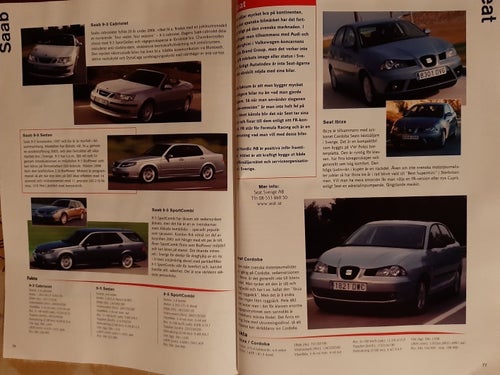 Sveriges Bilar 2007 - bilkatalog typ Alla Bilar och Bilkatalogen