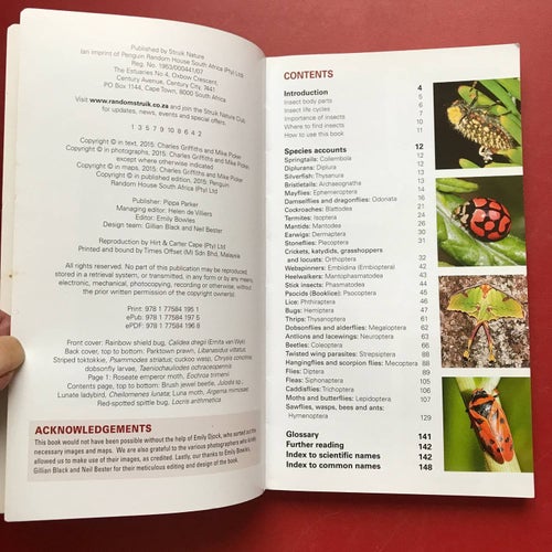 INSECTS OF South Africa Mike Picker & Charles Griffiths 2015