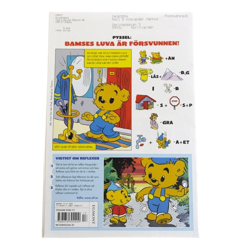 Bamse - 2022 - NR 17 - Skalman blir snabb