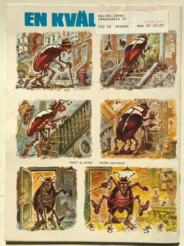 MAD - 1980:5 VF- med klistermärken