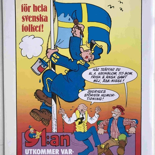 91:an Karlsson Julalbum 1987: VF variant 2