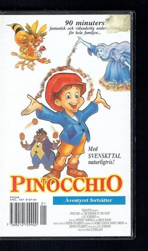 Pinocchio äventyret fortsätter