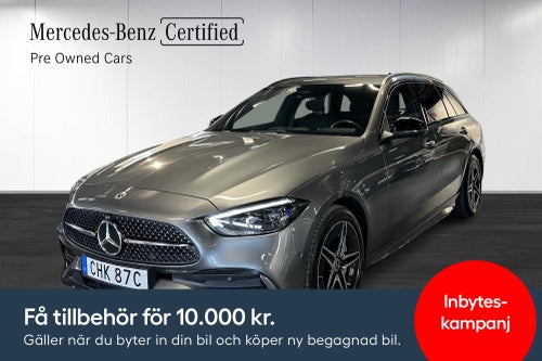Mercedes-Benz C 300 T e c300e AMG Dragkrok Distronic 360° Moms