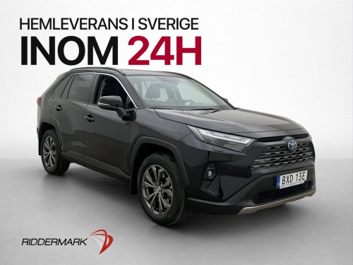 Toyota RAV4 222hk AWD Hybrid Skinn Kamera Adaptiv Drag Navi