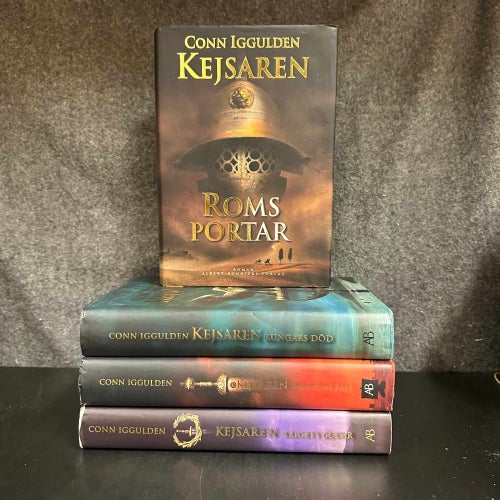 Conn Iggulden - Kejsaren del 1-4 - Roms portar, Kungars död, Svärdets fält, Krig