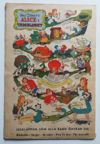 Walt Disney's Kalle Anka & C:o, Walt Disney, nr 12 1951