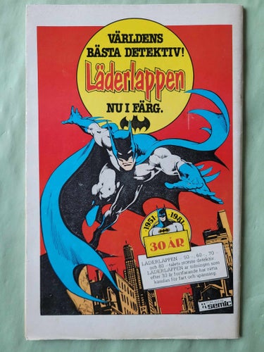 Stålmannen nr 1 från 1981