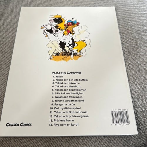 Seriealbum nr 3: YAKARI OCH BÄVRARNA (1989)