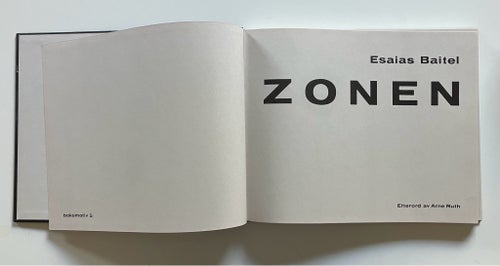 Fotobok ZONEN av Esaias Baitel, 1982