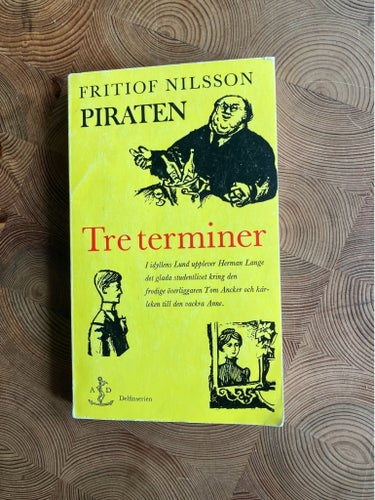 Fritiof Nilsson Piraten Tre terminer & Vänner emellan 2 Pocket från 60-talet